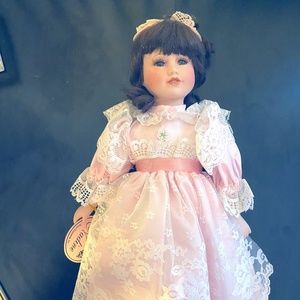 Show Stoppers 'Nadine' Porcelain Doll